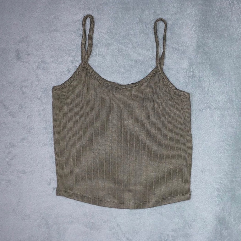 olive green tank